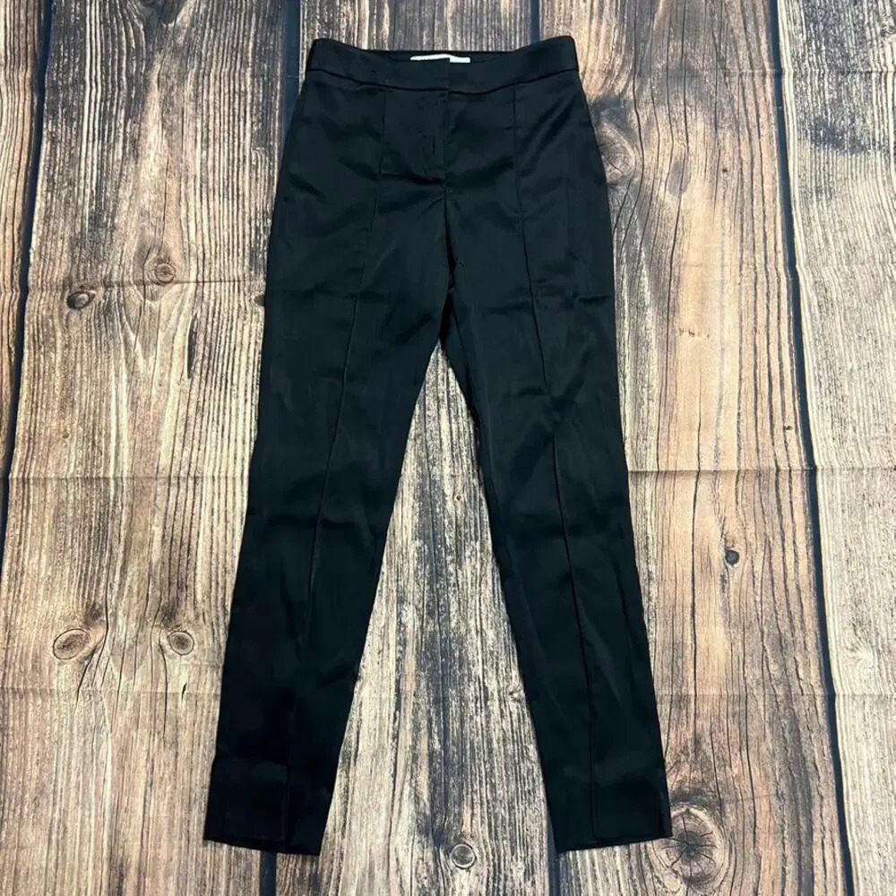 Veronica‎ Beard Women's Black Pintucked Dress Pants Size 2 Business